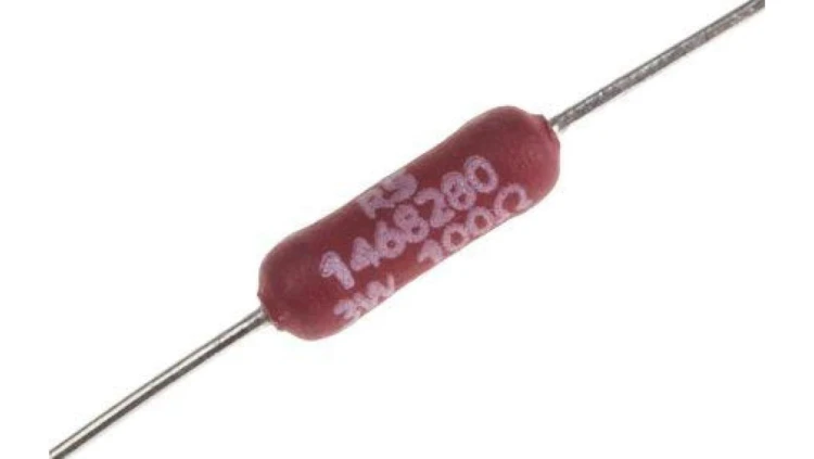 Rezystor 100 3W 5 20ppm/C drutowy RS PRO /5szt./