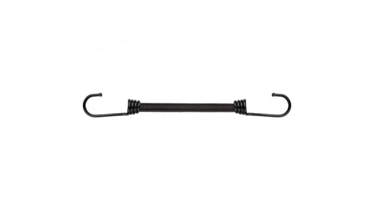 Guma elastyczna 0,8x120cm hak stal black BUNGEE CORD HOOK BCH1-08120BC-E BRADAS