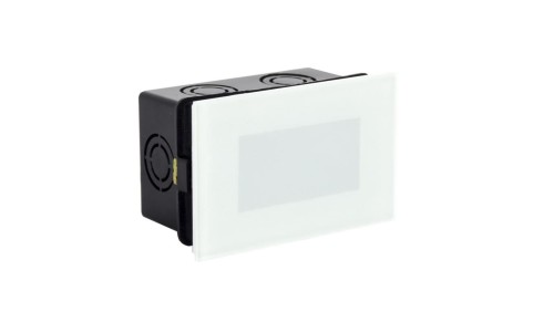 Oprawa do zabudowy Mur Glass MG01, LED 2,5W, 4000K, kolor biały, 0438621