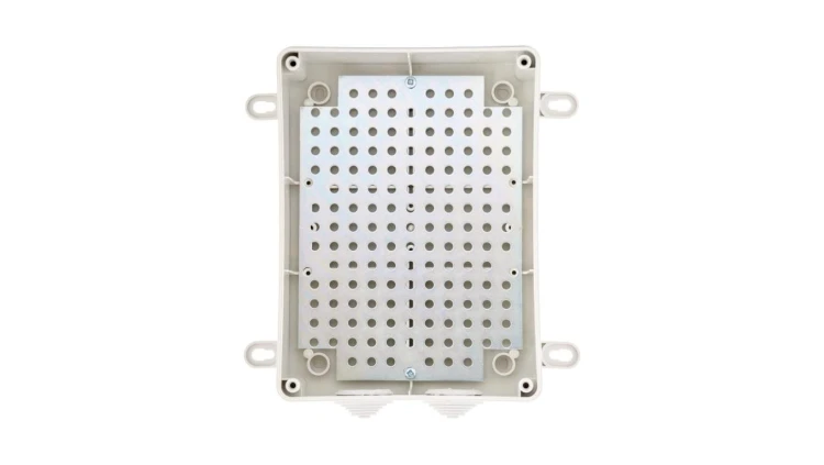 Obudowa zewnętrzna, IP55, 190x140x70mm, zaślepki gumowe 2x29mm