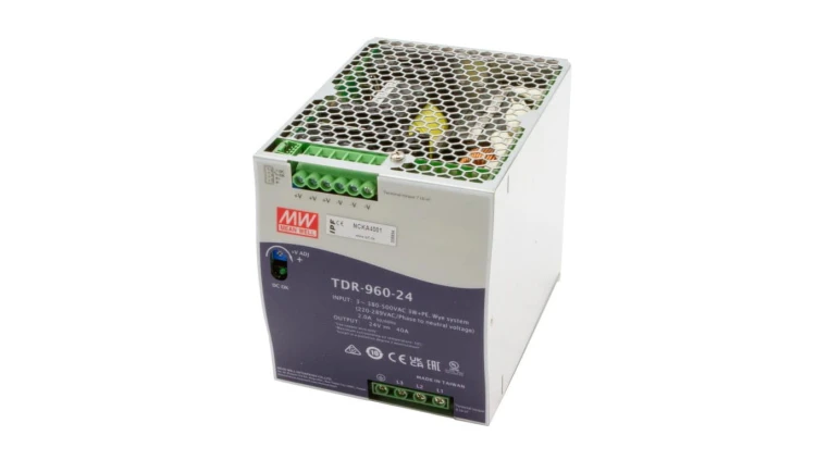 NCKA4001, zasilacz DC, 3-fazowy, 125x150x110mm, 24-28V, 40A, 340-550V AC, -30-70C, złącze śrubowe