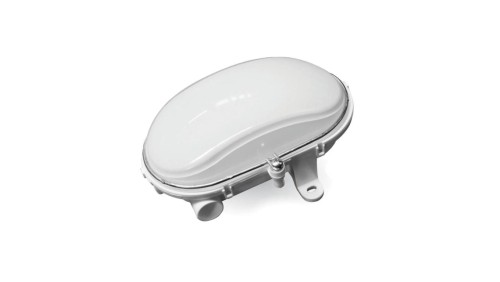 Oprawa kanałowa OVAL FLAT 5W LED 4000K, 580lm, IP54, biała / 34558