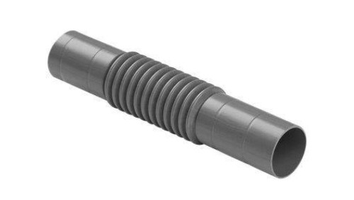 Złączka SZHF 18 bezhalogenowa szara, łącznik rur elektroinstalacyjnych /opakowanie 100szt/