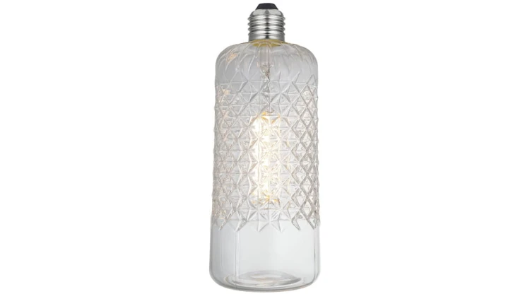 ŻARÓWKA DECO CRISTAL DEMETRA CLEAR E27 6 W 2700K
