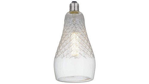 ŻARÓWKA DECO CRISTAL IRIS CLEAR E27 6W 2 700K