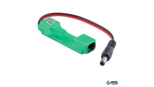 Adapter PoE 802.3af obniżający napięcie do 12V Vin 35...56VDC, Vout_1 12VDC (wtyk DC), Vout_2=Vin (RJ45) , Iout 1A, Pout 12W