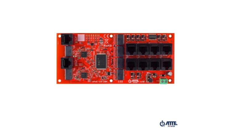 Switch PoE 10 portowy (8xPoE 10/100Mbps + 2xGigabit Uplink),