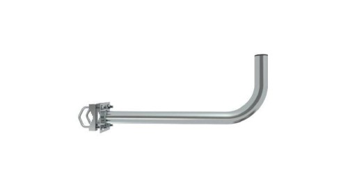 Uchwyt antenowy balkonowy czołowy z cybantami 60 cm