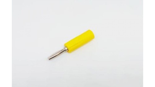 Złącza bananowe Męski Śruba typ Wtyk bananowy Żółty 10A RS PRO /10szt./