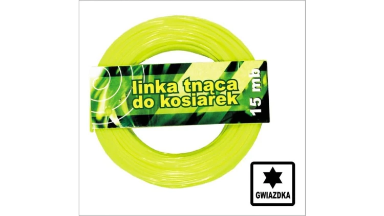 ŻYŁKA DO WYKASZARKI GWIAZDKA 3.0MM 15M