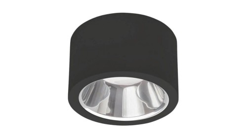 Oprawa natynkowa LED downlight 18W DRUM 1890lm przełączanie temperatury barwowej IP54 czarny 5 LAT GWARANCJI