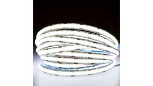 Taśma LED Pasek COB 12V 50W 1920LED NEON IP65 Zimna 8mm 5m
