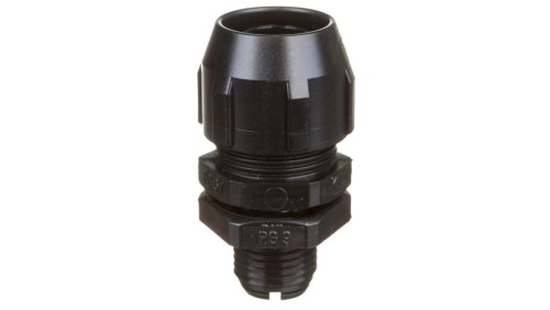 Dławnica do rur ochronnych PG9 IP66 czarna WPD 9/9 E03DK-07030100201