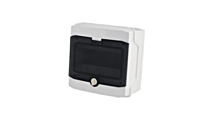 Obudowa natynkowa IP65, 1x8, drzwi transp., 400VAC/1500VDC