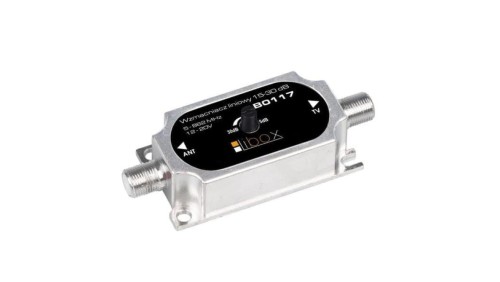 Wzmacniacz sygnału DVB-T z regulacją 15-30 dB LB0118 LIBOX