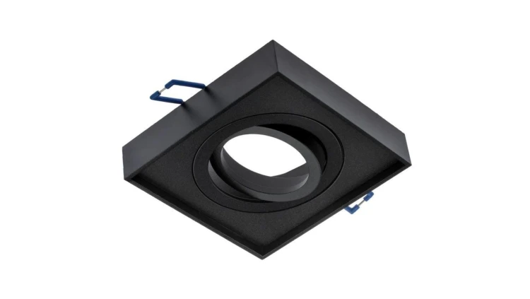 Oprawa Podtynkowa TUBA SPOT Ruchoma Midi GU10 Lumiled Kwadratowa Czarna 20mm