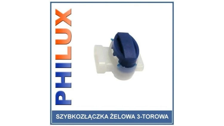 Złączka zaciskowa żelowa / szybkozłączka PHILUX 1-2.5 mm2 / 3 GEL3