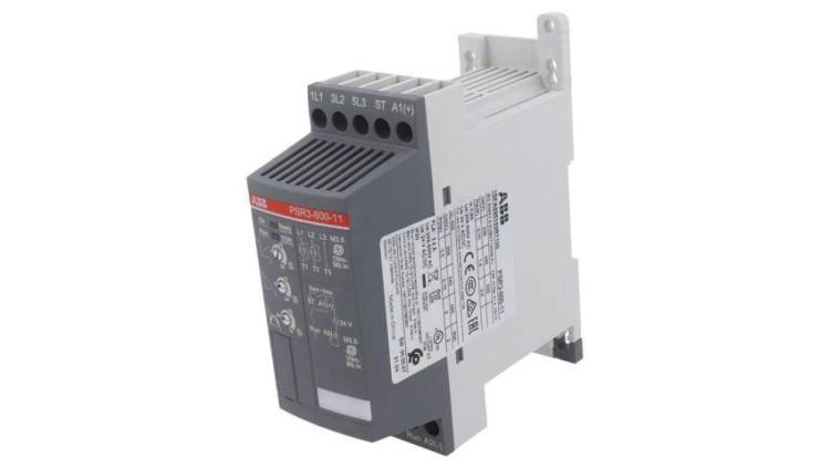 PSR3-600-11 Moduł: softstart Uzas: 208÷600VAC na szynę DIN 24VDC 1,5kW