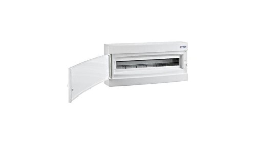 Obudowa natynkowa 1x24 IP40, drzwi białe