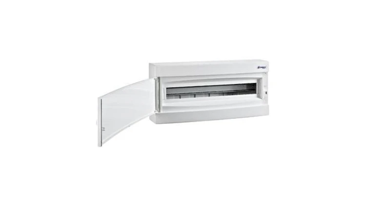 Obudowa natynkowa 1x24 IP40, drzwi białe
