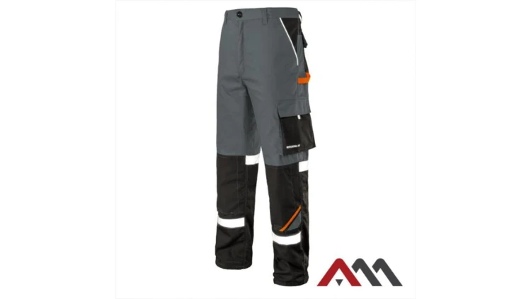 PROFESSIONAL-REF SPODNIE ROBOCZE DO PASA - GREY ROZ. 54