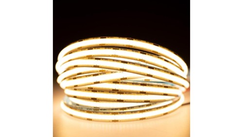 Taśma LED Pasek COB 12V 50W 1920LED NEON IP65 Ciepła 8mm 5m