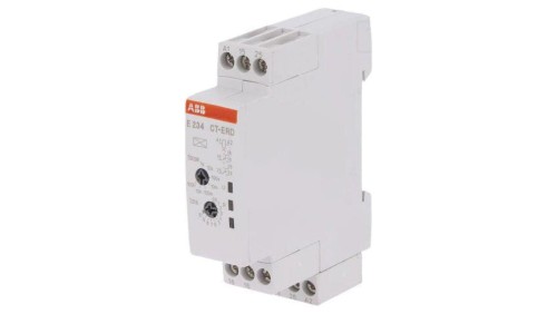 1SVR500100R0100 Przekaźnik czasowy 0,05s÷100h DPDT 250VAC/5A Uzas: 24÷240VAC