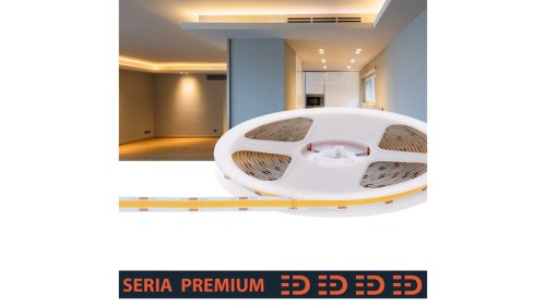 Taśma Premium 12V COB 320led 3000K 700lm Ra90 (5)