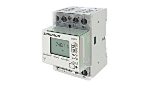 Licznik energii modułowy , 4-przew., bezpośredni 65A, RS485