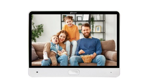 Monitor wideodomofonu 8cali kolorowy @SMART biały, ekran dotykowy
