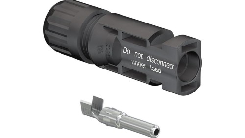 Wtyk MC4 złącze do przewodu 4/6mm2 (fi=5,5-7,4 mm) Staubli (Multi Contact) - opak. 50 szt