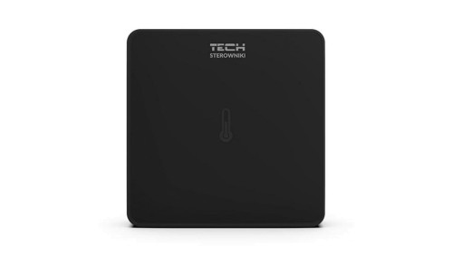 TECH C-7P - Czujnik pokojowy przewodowy kolor czarny