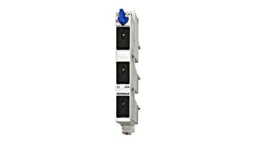 Rozłącznik Tytan R 60mm z wkładkami 25A, 3-polowy