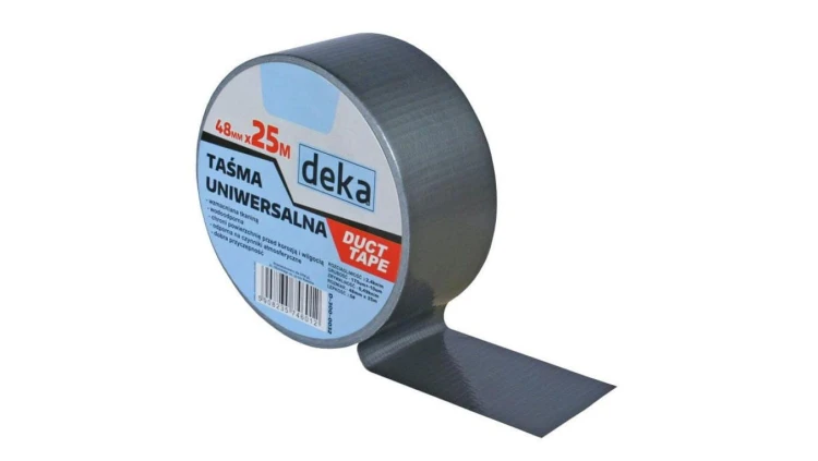 TAŚMA UNIWERSALNA DUCT TAPE SILVER 48MM*25M