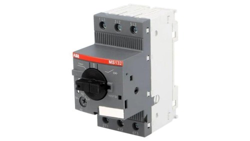 MS132-6.3 Wyłącznik silnikowy 2,2kW 208÷690VAC na szynę DIN IP20