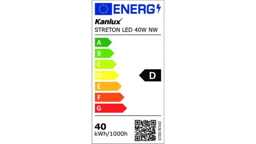 Oprawa uliczna LED STRETON 40W 5600lm 4000K IK08 IP66 Ikl. ochr. ENEC 5 Lat Gwar. 36229