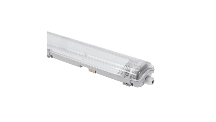 LIMEA LED TUBE SLIM HERMETYK G13 2x120 250V IP65 1310x90x63 mm SZARY