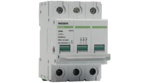 Rozłącznik izolacyjny 100A 3-biegunowy 3P (400V AC) 3-modułowy NOARK