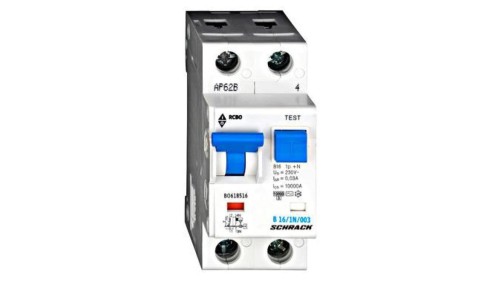 Wyłącznik instalacyjny B16/1+n/30mA typ AC,10kA Seria BOLF