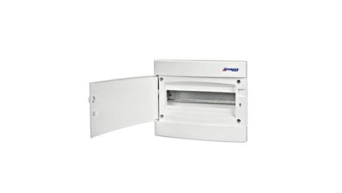 Obudowa podtynkowa z tworzywa 1x12 IP40 drzwi białe N+PE