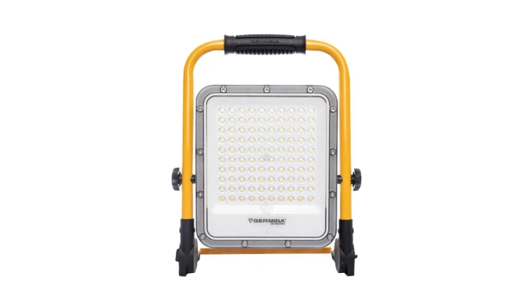 Projektor LED przenośny akulumatorowy HERKULES 50W 1400lm 6500K 10000mAh GW-0073
