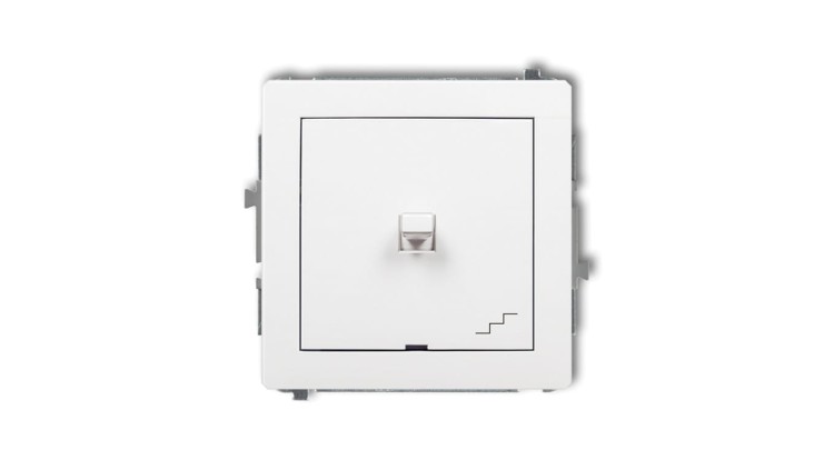 DECO Łącznik schodowy w stylu amerykańskim biały DWPUS-3