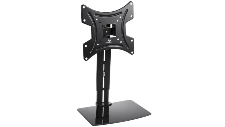 Uchwyt na ścianę do TV z półką Maclean, max. 20kg, max. VESA 200x200, dla TV 15-42, MC-451