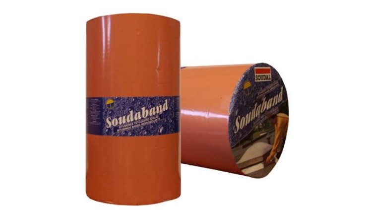 Taśma SoudaBand bitumiczna dekarska ceglana / rolka 10mb