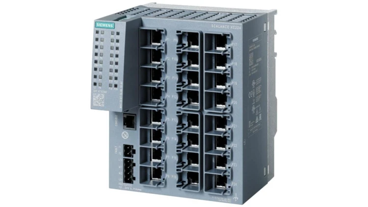 Switch zarządzalny SCALANCE XC224 - 6GK5224-0BA00-2AC2