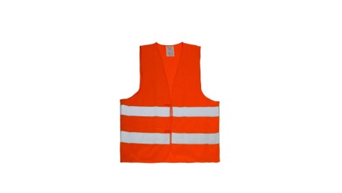 Kamizelka Ostrzegawcza Odblaskowa Pomarańczowa XL