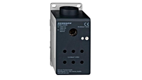 Blok dystrybucyjny 1-bieg.415A wej. 1x70, wyj. 6x35mm²