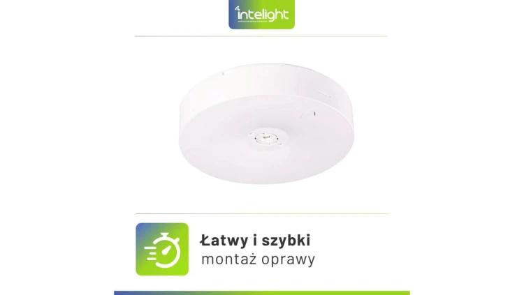 Oprawa sieciowo-awaryjna natynkowa STARLET ROUND SO 150 M 3H AT / 91766