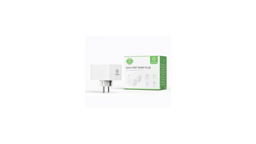 Gniazdo podwójne smart WiFi 16A, z pomiarem prądu R6153