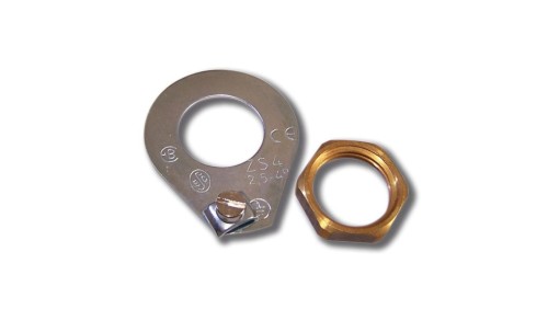 Zacisk uziemiający ZS 4 1/2 - (z nakrętką i podkładką)